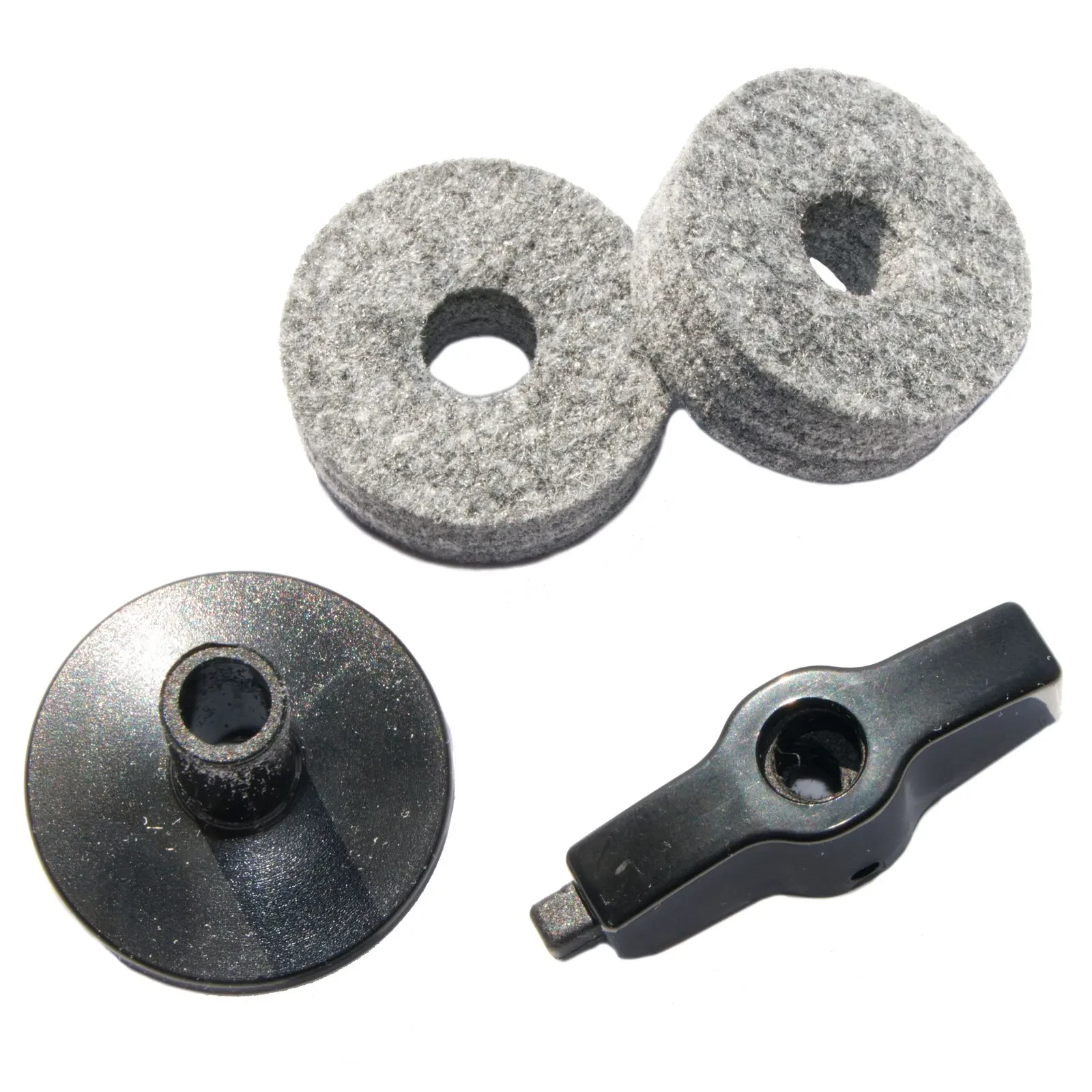 QCS-8 Quicker Cymbal Set Schnellverschluss M8 Gewinde Inkl Beckenfilze Tilter