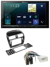 Pioneer MP3 Bluetooth USB 2DIN DAB Autoradio für Mitsubishi SpaceStar Mirage ab
