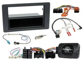 Einbauset Lenkradadapter DIN Autoradio für Saab 9-5 YS3E Facelift 2005-2011