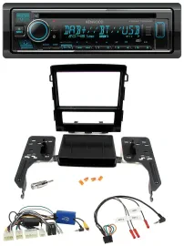 Kenwood Lenkrad Bluetooth DAB USB CD Autoradio für Subaru Impreza ab 2018
