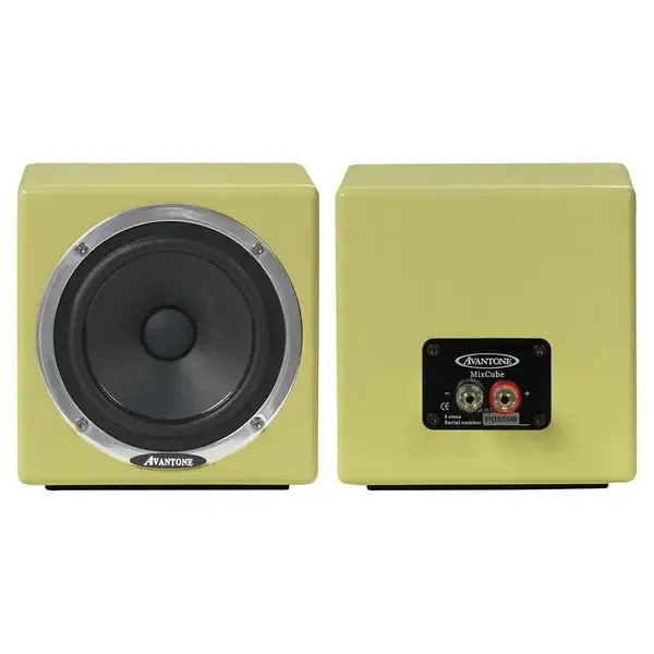 Avantone Mixcube 5.25" Passive Studio Monitors (Pair) Buttercream