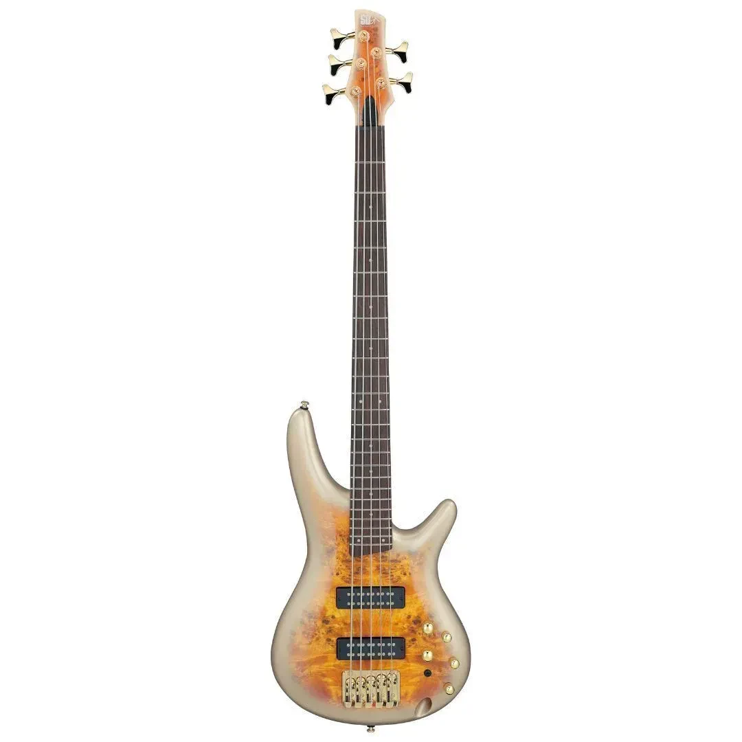 Б/У Бас-гитара Ibanez SR405EPBDX SR Standard 5-струнная, Mars Gold Metallic Burst