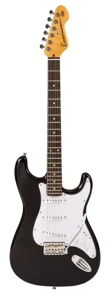 Электрогитара Encore E6BLK Stratocaster SSS Black