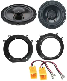 Dietz 85Watt 16,5cm 2-Wege Lautsprecher für Fiat Scudo Peugeot Expert bis 07 Fro