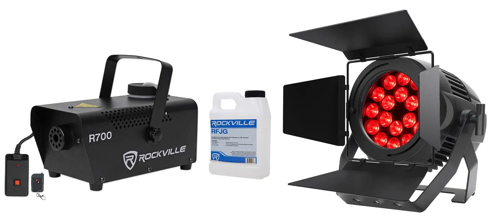 Комплект светового оборудования American DJ Encore LP18IP+ELP18IPBDA+R700