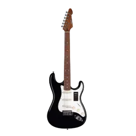 Электрогитара Saga SMF1314BK Dazzles Stratocaster Black с чехлом