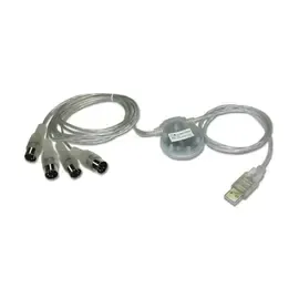 Кабель ICON MIDI Port 2 USB - MIDI (2 входа, 2 выхода)