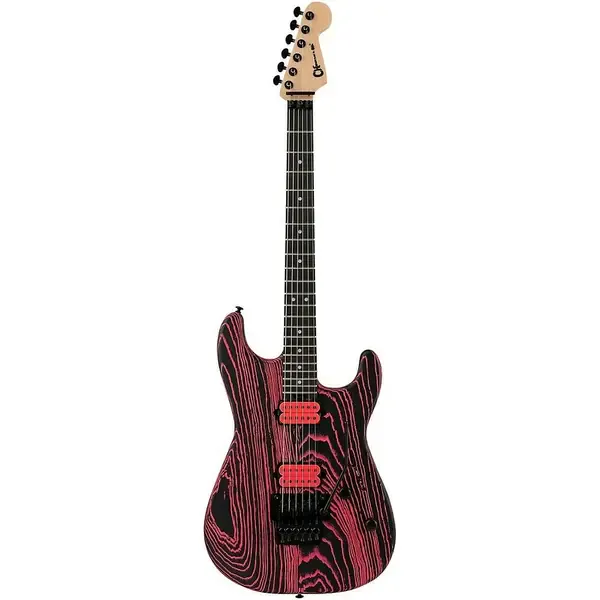 Электрогитара Charvel Pro-Mod San Dimas Style 1 HH FR E Neon Pink Ash