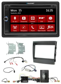 Автомагнитола для Porsche Panamera Blaupunkt 2DIN, DAB, TMC, USB, Bluetooth, навигация