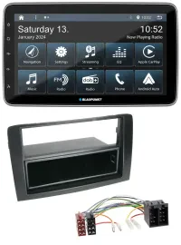 Blaupunkt USB DAB SD MP3 Bluetooth Autoradio für Fiat Idea (350 03-11) schwarz