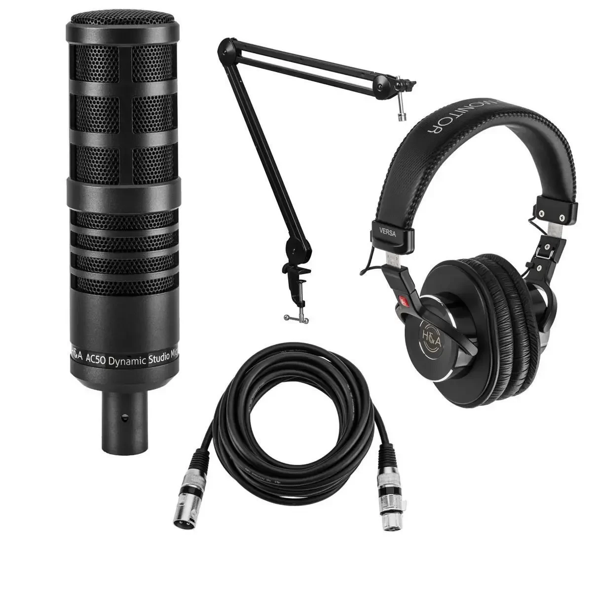 Комплект для подкастов H&A HA-AC50 B