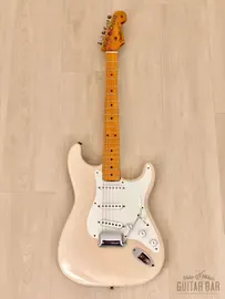 Электрогитара Fender Stratocaster SSS Blonde w/case USA 1955
