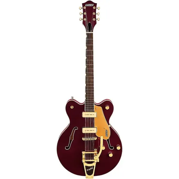 Электрогитара полуакустическая Gretsch Electromatic Pristine LTD Center Block Double-Cut Guitar Dark Cherry Met