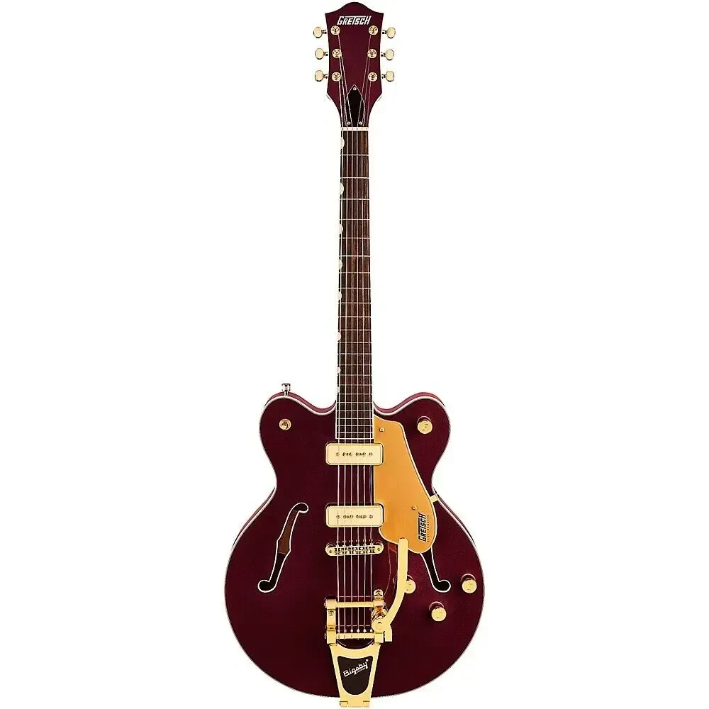 Электрогитара полуакустическая Gretsch Electromatic Pristine LTD Center Block Double-Cut Guitar Dark Cherry Met