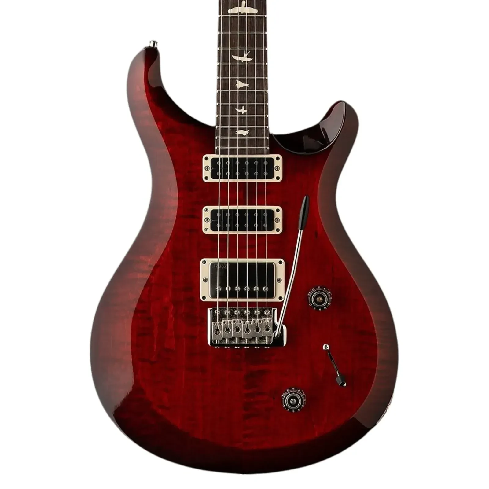 PRS S2 Studio Electric Guitar, Rosewood Fingerboard, Fire Red Burst