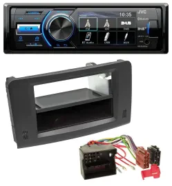 JVC Bluetooth MP3 USB DAB Autoradio für Mercedes M-Klasse W164 05-11 Profivarian