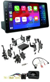 Pioneer Bluetooth DAB Lenkrad USB Autoradio für Toyota Yaris 2007-2012