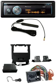 Автомагнитола Pioneer CD, USB, Bluetooth, DAB, MP3 для Chevrolet Cruze (с 2016), черный (рояльный лак)