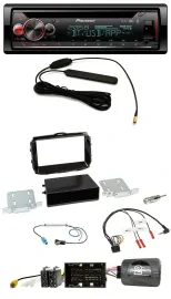 Pioneer USB DAB Lenkrad Bluetooth CD Autoradio für Alfa Giulietta 13-21 piano-sc