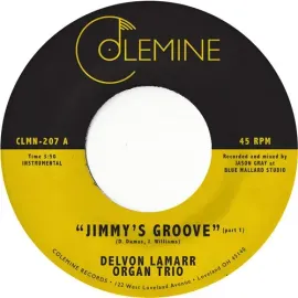 Виниловая пластинка Delvon Lamarr Organ Trio – Jimmy's Groove (Релиз 2021)