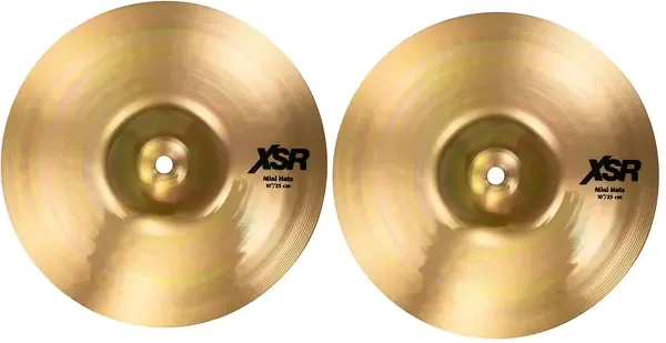 Тарелка барабанная Sabian 10" XSR Mini Hats (пара)