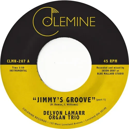 Виниловая пластинка Delvon Lamarr Organ Trio – Jimmy's Groove (Релиз 2021)