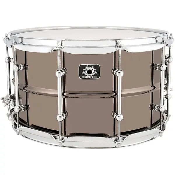 Малый барабан Ludwig Universal Brass 14x8 Black Nickel