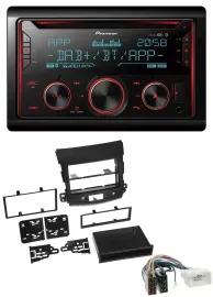 Pioneer 2DIN DAB MP3 Bluetooth USB CD Autoradio für Citroen C-Crosser Mitsubishi