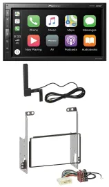 Pioneer USB 2DIN Bluetooth DAB MP3 Autoradio für Nissan X-Trail 2007-2014