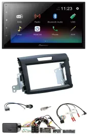 Pioneer USB Bluetooth DAB 2DIN Lenkrad Autoradio für Honda CR-V FR5/FR6 ab 2013