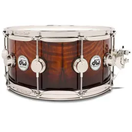 DW Collector's Vavona Exotic SonicPly Snare Drum 14 x 6.5 in. Burnt Toast Fade