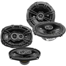 Автомобильные колонки Kicker DS Series DSC650 6.5" + 43DSC69304 6x9", коаксиальные, 2-полосные, 4 Ом (набор)