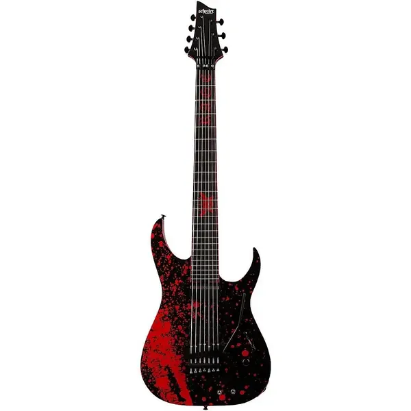 Электрогитара Schecter Sullivan King Banshee-7 FR-S Obsidian Blood