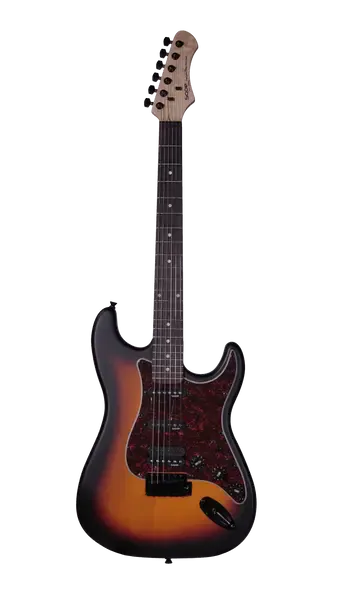 Электрогитара SQOE SEST230 Stratocaster HSS Matte Sunburst