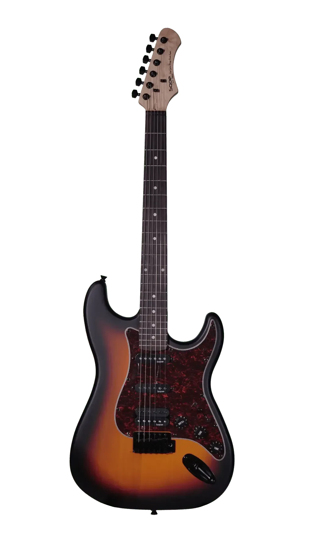 Электрогитара SQOE SEST230 Stratocaster HSS Matte Sunburst