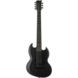 Электрогитара LTD Viper-7B Baritone Black Metal 7-String Black Satin