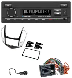 Blaupunkt USB DAB MP3 Bluetooth Autoradio für Chevrolet Cruze 2011-2016 silber