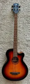 Бас-гитара акустическая Luna Guitars LAB34TRIBALTSB Tribal Tobacco Sunburst
