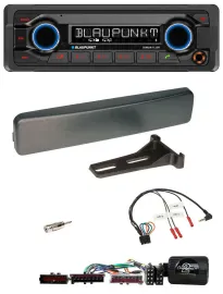 Автомагнитола для Ford Mondeo/Focus Blaupunkt MP3, Bluetooth, USB, антрацит