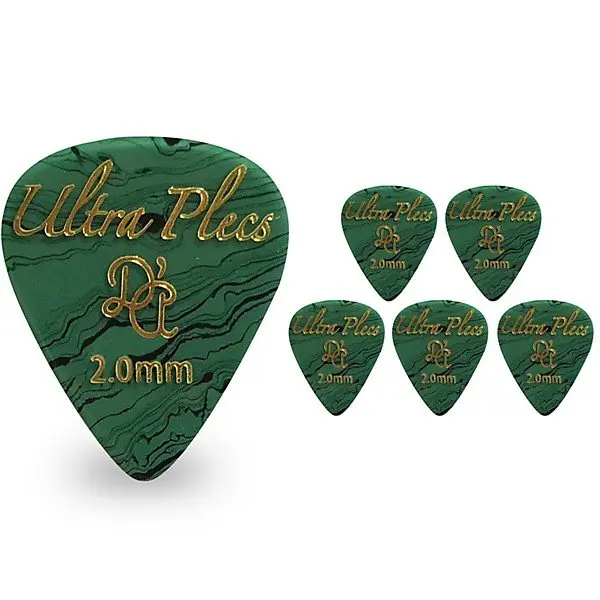 Медиаторы D'Andrea Ultra Plec UP351 2.0GEM,  6 штук, 2 мм