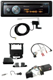 Pioneer Bluetooth DAB Lenkrad USB CD Autoradio für Chevrolet Cruze ab 2016 klavi