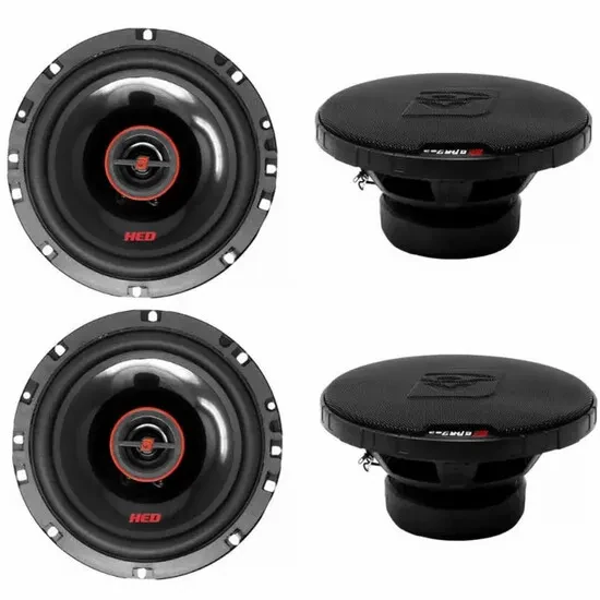Cerwin Vega H7652 240W RMS 6.5" 2-Way Coaxial Car Speakers (2-Pairs)