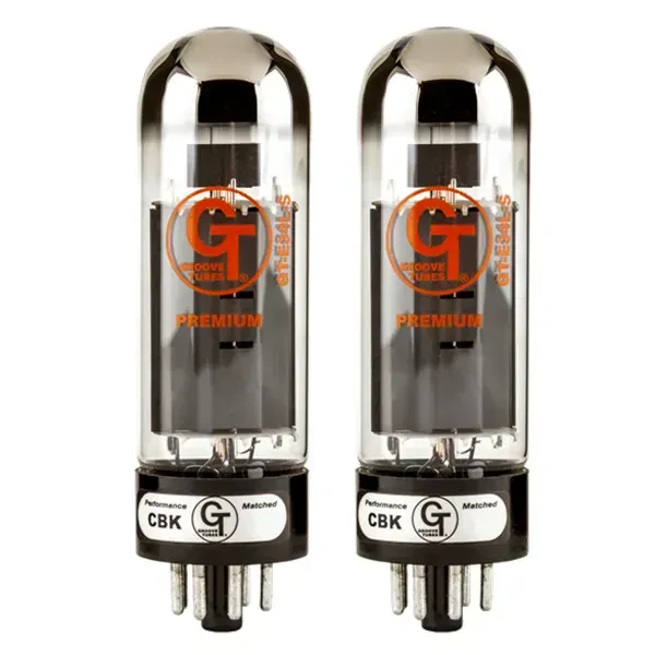 Лампа для усилителя Groove Tubes GT-E34L-S Gold Series Medium (подобранная пара)