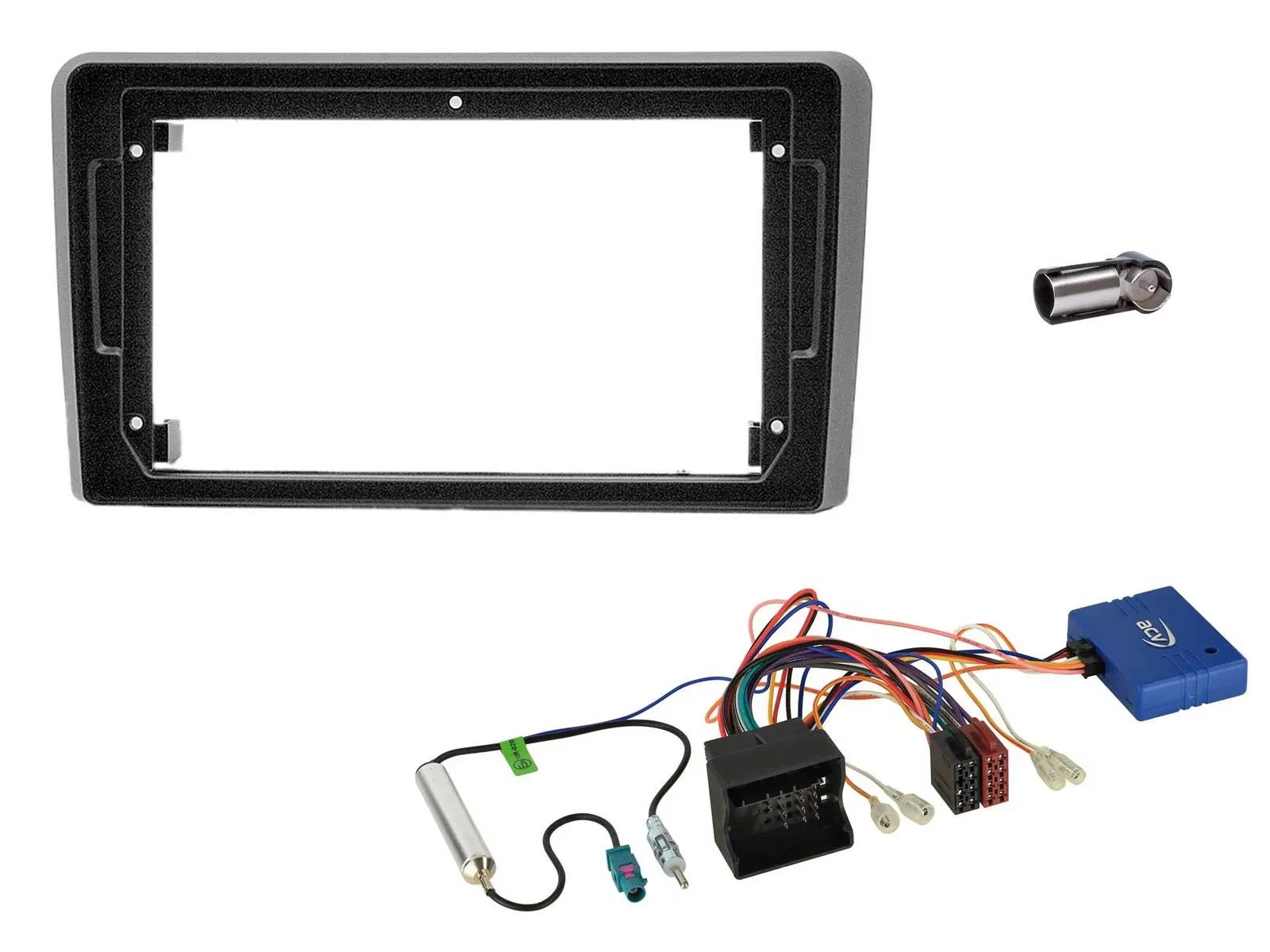 Комплект для установки автомагнитолы Caraudio24 CAN-Bus для Audi TT (2006–2014), 9", черный