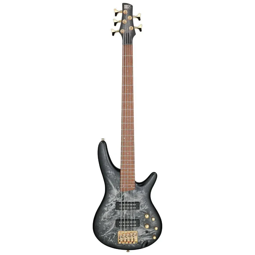 Ibanez SR305EDXBZM SR Standard 5 String Electric Bass - Black Ice Frozen Matte