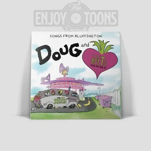 Виниловая пластинка Doug & the Beets - Songs From Bluffington - Clear Purple Green Silver & Blue Spl