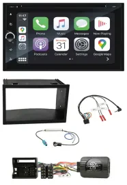 Blaupunkt DAB USB Bluetooth Lenkrad 2DIN TMC Navigation für VW Polo Passat Quadl