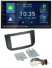 JVC DAB Bluetooth MP3 USB 2DIN Autoradio für Mitsubishi Colt 2008-2012