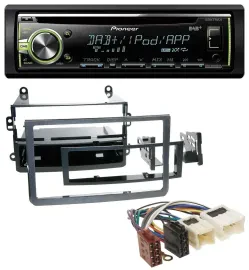 Pioneer DAB USB MP3 AUX CD Autoradio für Nissan 350Z (ab 2006)
