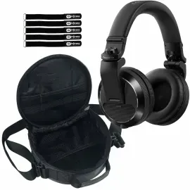 Pioneer DJ HDJ-X7 Professional Over-Ear DJ Headphones Black w Carrying Case